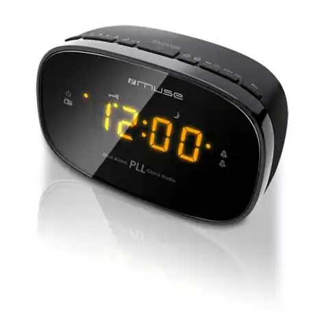 ⁨Muse Clock radio PLL M-150CR Black, Alarm function⁩ at Wasserman.eu