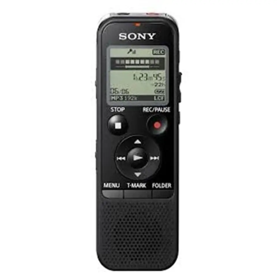 ⁨Sony | Cyfrowy dyktafon | ICD-PX470 | Czarny | Odtwarzanie MP3 | MP3/L-PCM | 59 godz. 35 min | Stereo⁩ w sklepie Wasserman.eu