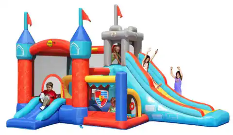 ⁨Fantastic Entertainment Castle 13in1 Inflatable Castle HappyHop Slide Trampoline⁩ at Wasserman.eu