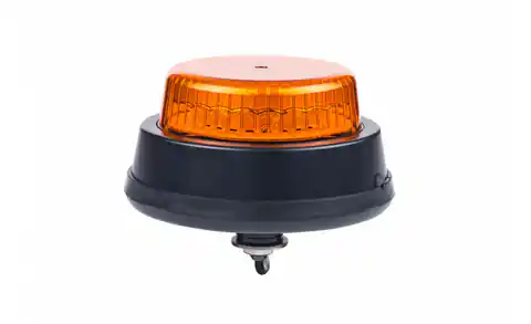 ⁨Lampa ostrzegawcza hor 110b, diodowa 12/24 v (wersja z rurką gwintowaną, tryb rotacyjny i błyskowy, przewód 3x0,5 mm2, długość 1,5 m)⁩ w sklepie Wasserman.eu