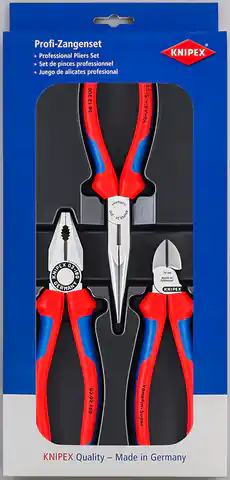 ⁨SET OF PLIERS FOR WORKSHOP AND SERVICE WORK 3PCS.⁩ at Wasserman.eu