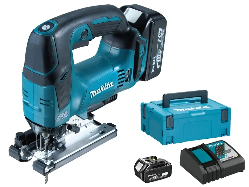 ⁨CORDLESS JIGSAW 18V BLDC 2*5.0AH⁩ at Wasserman.eu