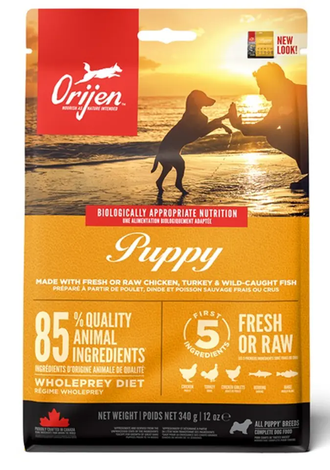 ⁨ORIJEN Puppy - dry dog food - 340 g⁩ at Wasserman.eu