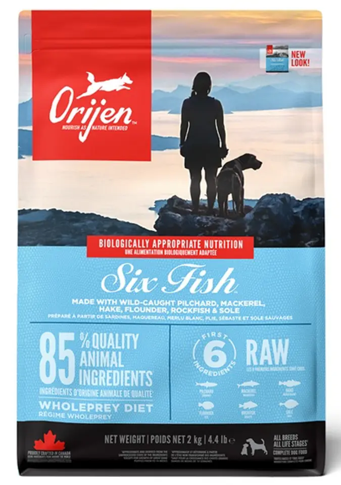 ⁨Orijen Adult 6 Fresh Fish 2kg⁩ w sklepie Wasserman.eu