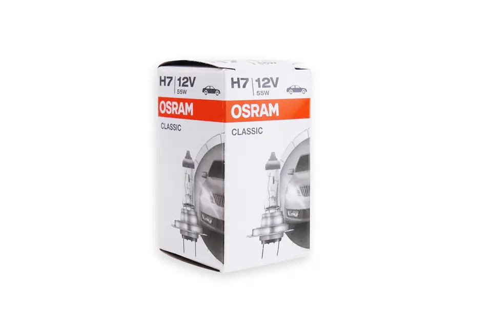 ⁨Halogen bulb osram classic h7 12v 55w px26d⁩ at Wasserman.eu