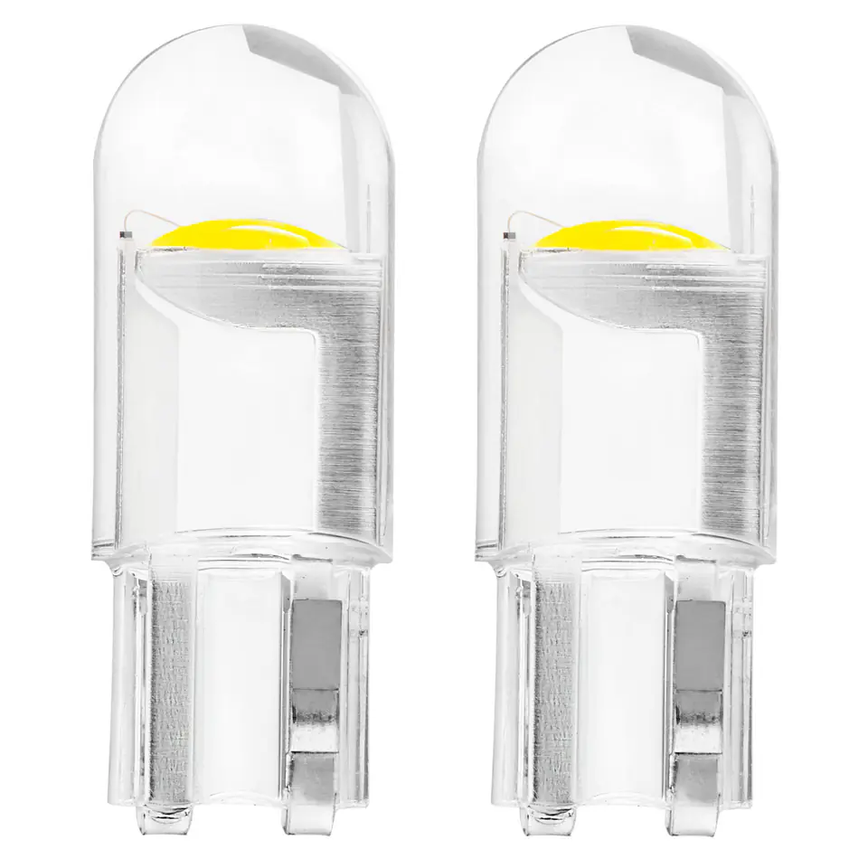 Żarówki led standard t10 w5w cob hpc 12v clear white amio-02645 w sklepie Wasserman.eu