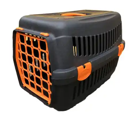 ⁨PET STYLE Transporter dla kota/psa średni czarny 49x33x32cm⁩ w sklepie Wasserman.eu