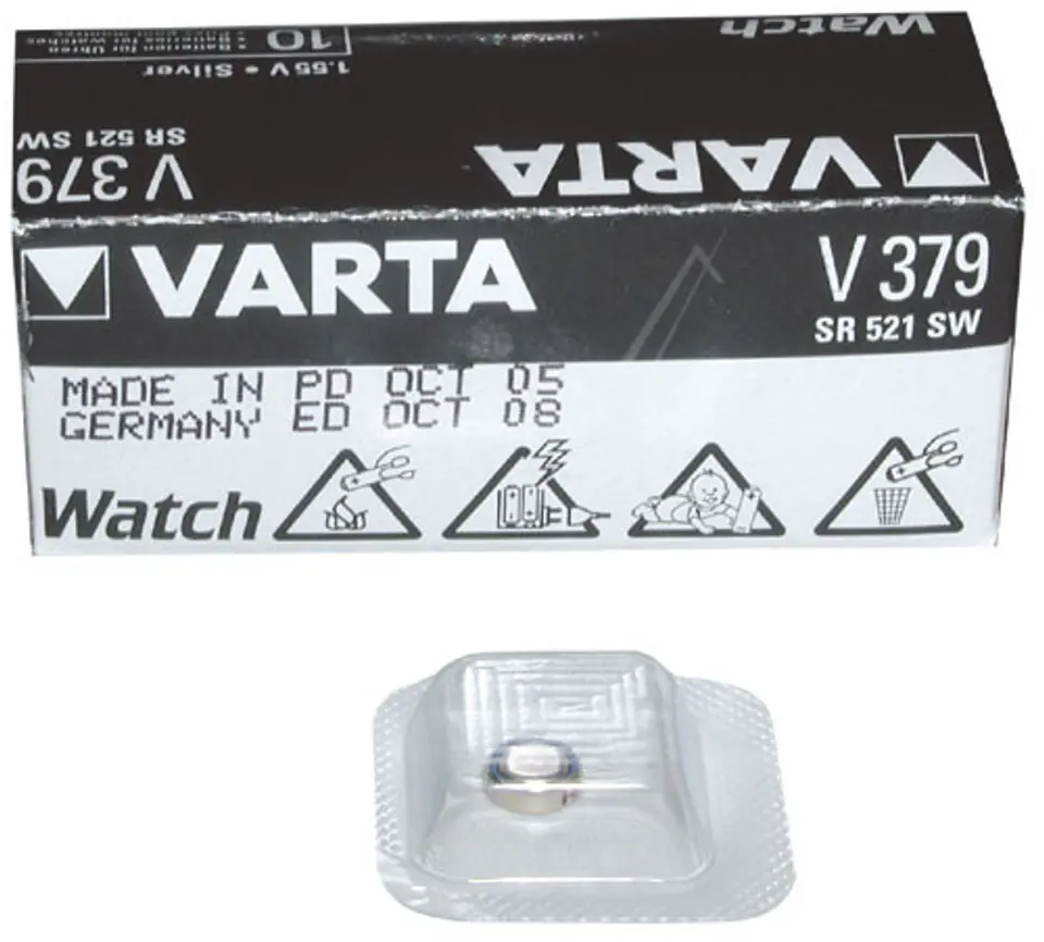 ⁨Bateria AG0 V379 379 LR521 SR521 Varta⁩ w sklepie Wasserman.eu