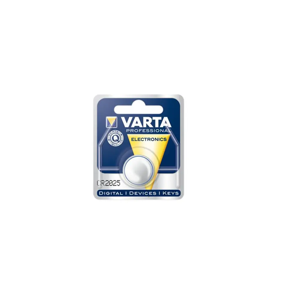 ⁨Lithium battery Varta CR2025⁩ at Wasserman.eu