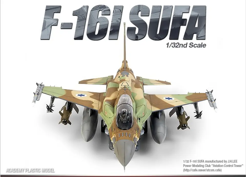 ⁨Model plastikowy F-16I SUFA 1/32⁩ w sklepie Wasserman.eu