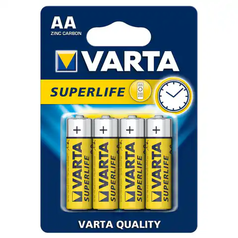 ⁨4x baterie R-06 LR6 AA Varta Superlife (blister)⁩ w sklepie Wasserman.eu