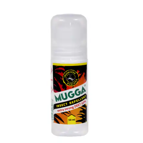 ⁨Anti-insect preparation Mugga Roll-On 50% 50ml⁩ at Wasserman.eu