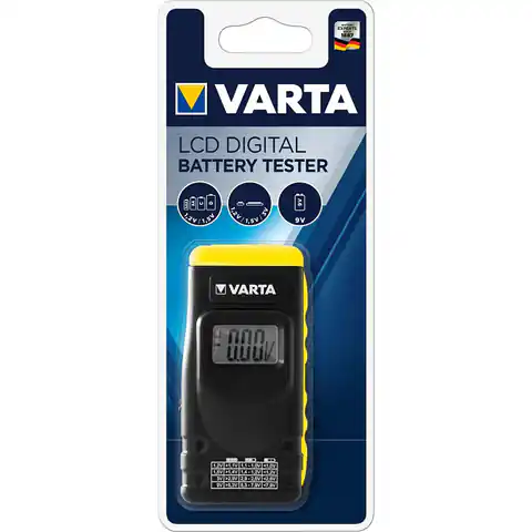 ⁨Cyfrowy tester miernik baterii z LCD Varta 891⁩ w sklepie Wasserman.eu