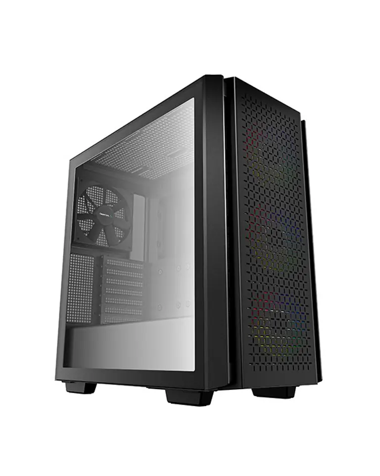 ⁨Deepcool MID TOWER CASE CG540 Side window, Black, Mid-Tower, Power supply included No⁩ at Wasserman.eu