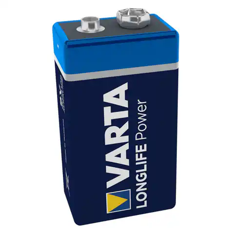 ⁨Battery 6LR61 R-9 9V Alkaline Varta Longlife Power⁩ at Wasserman.eu
