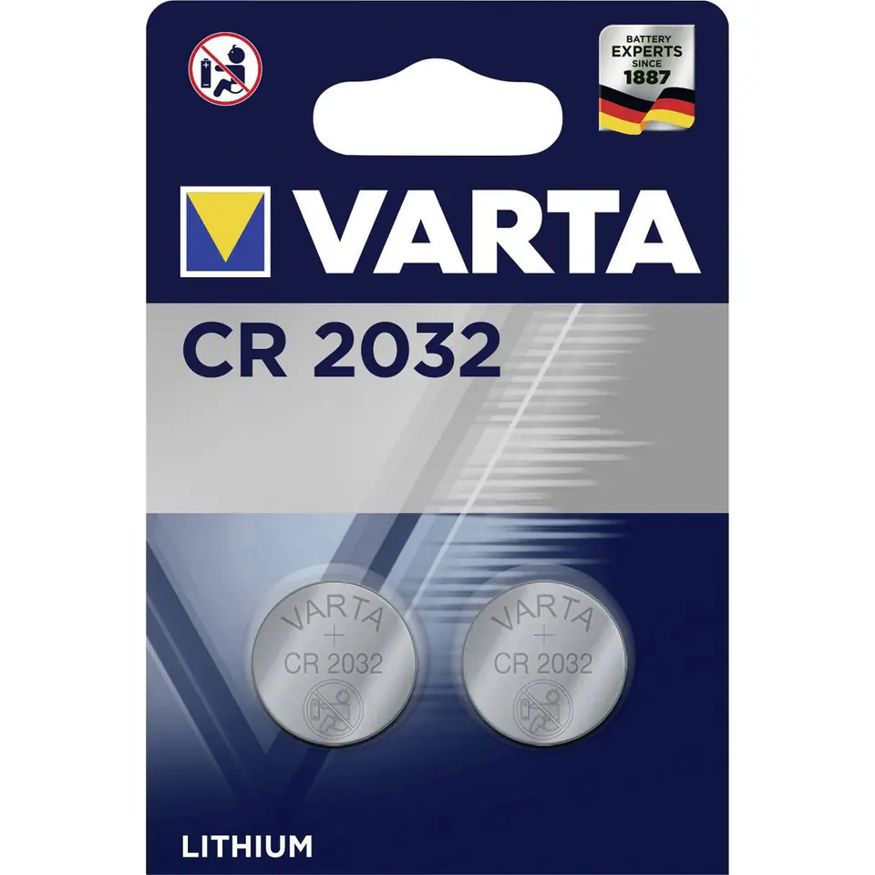 2x baterie litowe Varta CR 2032 w sklepie Wasserman.eu