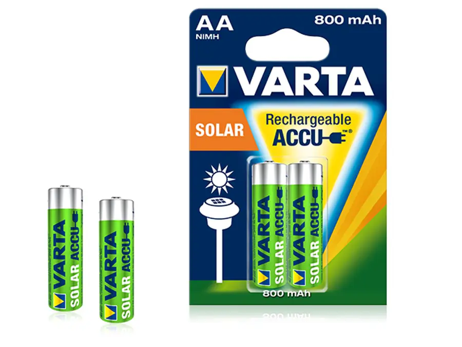 ⁨1x Akumulator R-06 AA 800mAh NiMH Varta solar⁩ w sklepie Wasserman.eu