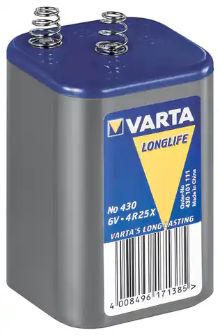 ⁨Bateria 4R25 Varta 7.5Ah 6.0V sprężyny⁩ w sklepie Wasserman.eu