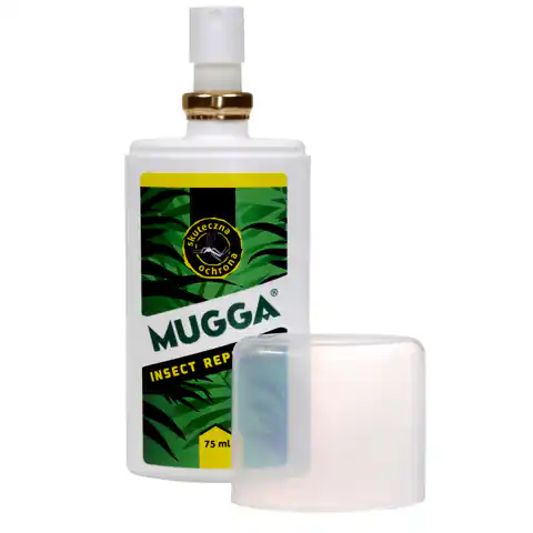 ⁨Anti-insect preparation Mugga Spray 9.5% 75ml⁩ at Wasserman.eu