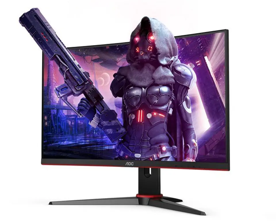 ⁨C24G2AE/BK 23.6 inch VA Curved 165Hz HDMIx2 DPx2 Monitor⁩ at Wasserman.eu