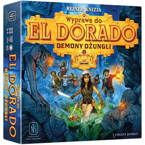 ⁨Gra Wyprawa do Eldorado: Demony dżungli Dodatek⁩ w sklepie Wasserman.eu
