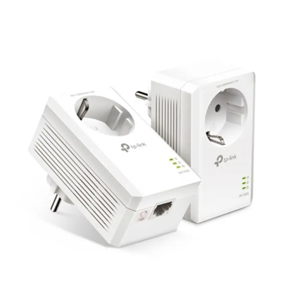 ⁨TP-Link AV1000 Gigabit Passthrough Powerline Starter Kit⁩ at Wasserman.eu