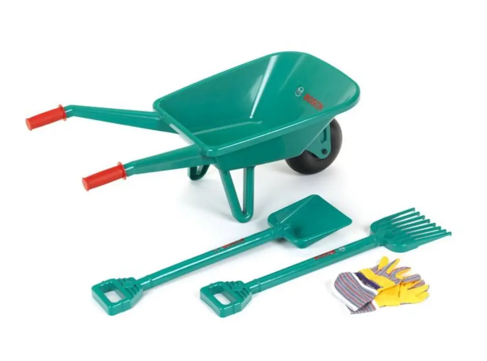 ⁨Bosch Garden-set with gardener cart⁩ at Wasserman.eu