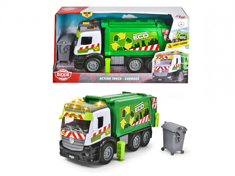 ⁨Vehicle Garbage truck Mercedes 26 cm⁩ at Wasserman.eu