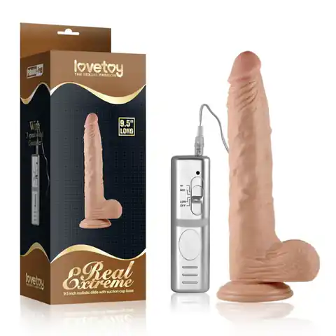 ⁨Dildo with suction cup 24cm Lovetoy⁩ at Wasserman.eu