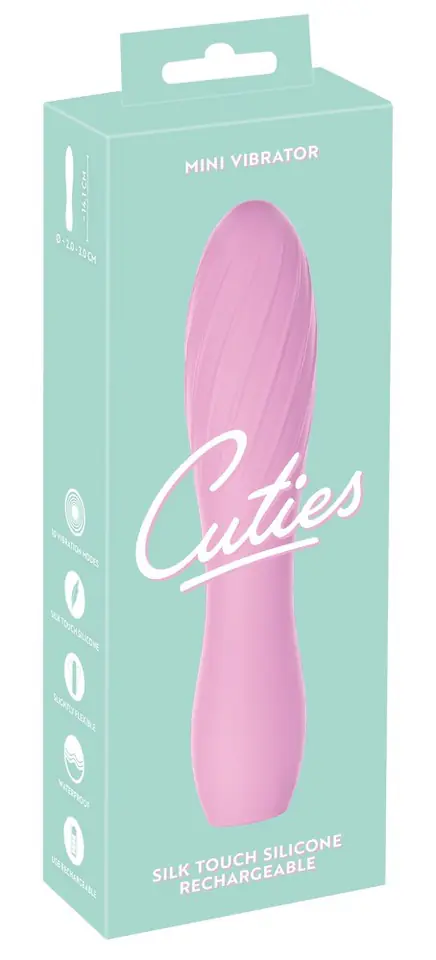 ⁨Mini vibrator 14,2cm Cuties⁩ at Wasserman.eu