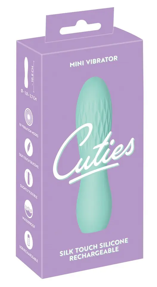 ⁨Mini vibrator 10,8cm Cuties⁩ at Wasserman.eu