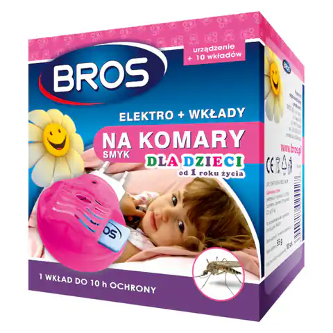 ⁨Bros elektro + 10 wkładów na komary smyk⁩ w sklepie Wasserman.eu