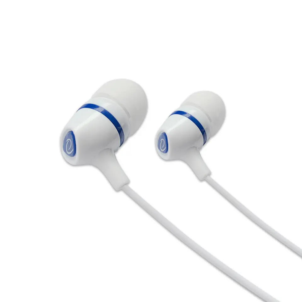 ⁨EH191WB Esperanza in-ear headphones with microphone eh191 white-blue⁩ at Wasserman.eu