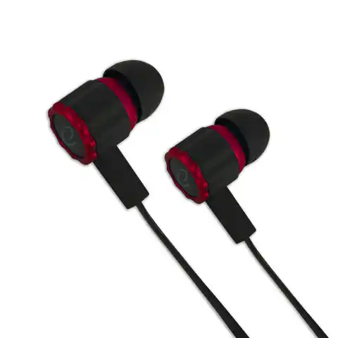 ⁨EGH201R Esperanza słuchawki douszne z mikrofonem gaming viper czarno-czerwone⁩ w sklepie Wasserman.eu