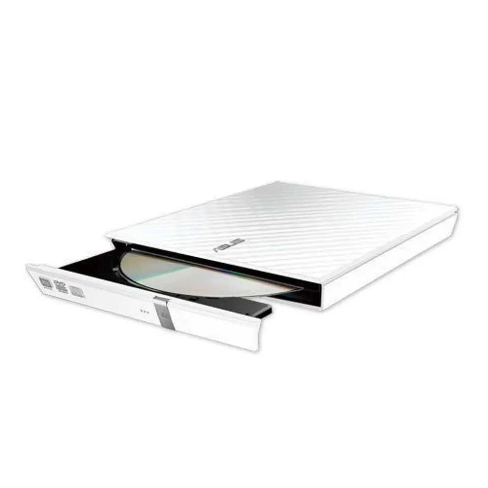 ⁨Asus SDRW-08D2S-U Lite Interface USB 2.0, DVD±RW, CD read speed 24 x, CD write speed 24 x, White, Desktop/Notebook⁩ w sklepie Wasserman.eu