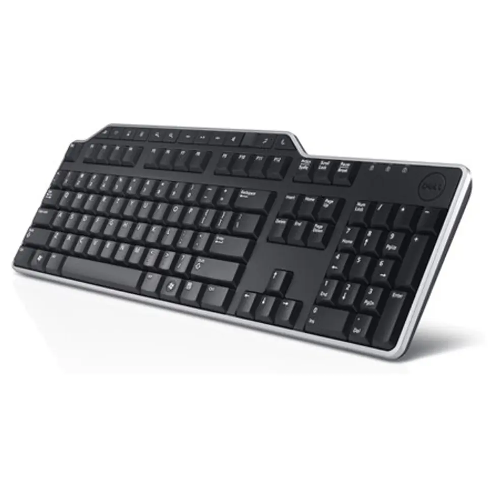 ⁨Dell Keyboard KB-522 Business Multimedia, Wired, Keyboard layout Russian, Black, Wireless connection No, Russian, USB 2.0, Num⁩ at Wasserman.eu