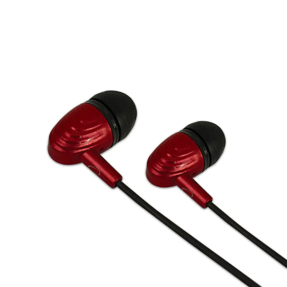 ⁨EH193KR Esperanza in-ear headphones with microphone eh193 black-red⁩ at Wasserman.eu