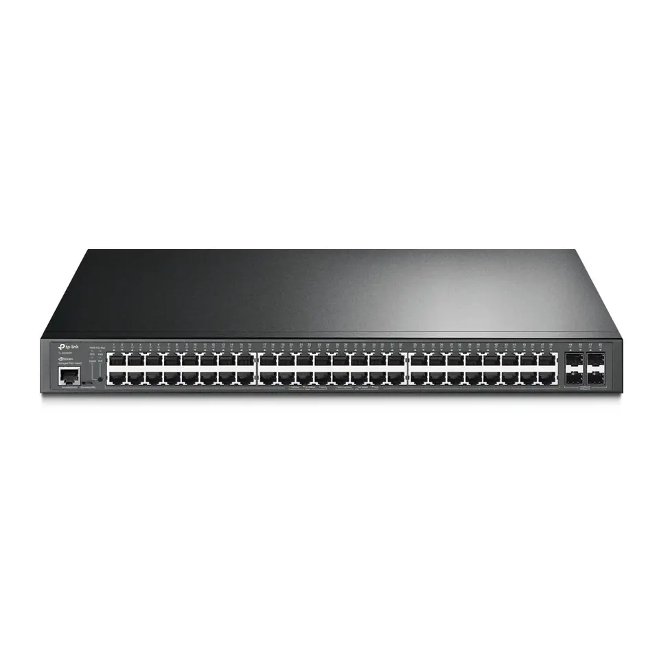 ⁨TP-Link JetStream 52-Port Gigabit L2+ Managed Switch with 48-Port PoE+⁩ at Wasserman.eu