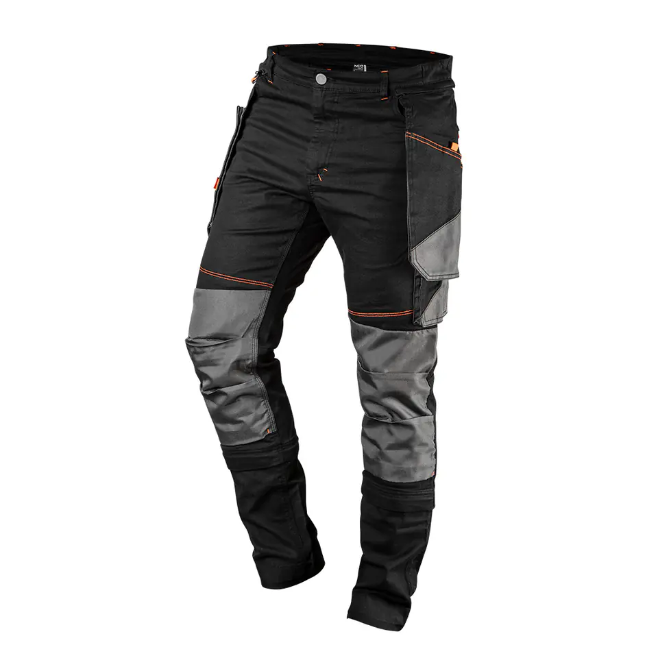 ⁨HD Slim work pants, detachable pockets, size XS⁩ at Wasserman.eu
