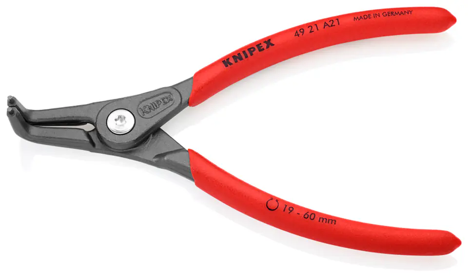 ⁨PRECISION PLIERS FOR EXTERNAL RINGS BENT 165MM⁩ at Wasserman.eu