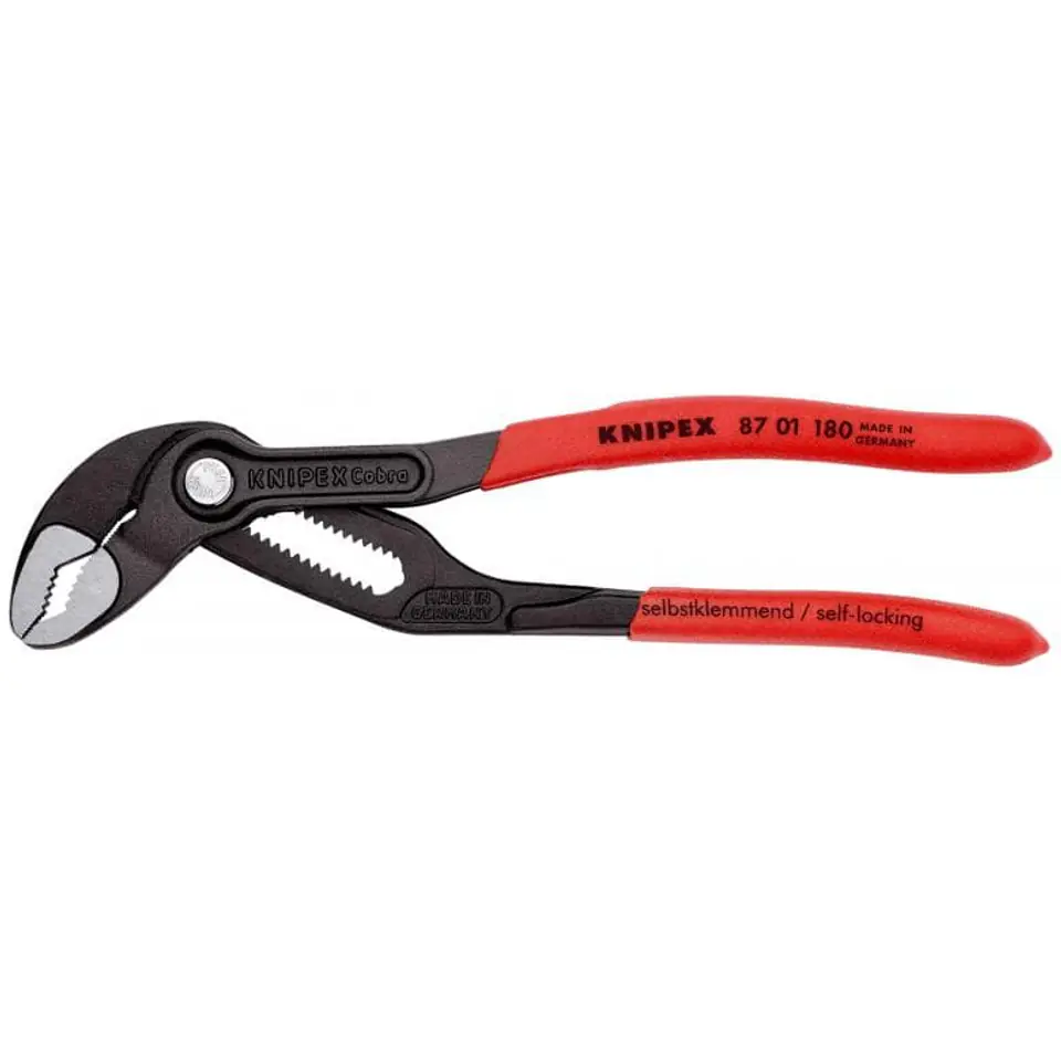 PIPE PLIERS COBRA 180MM at Wasserman.eu