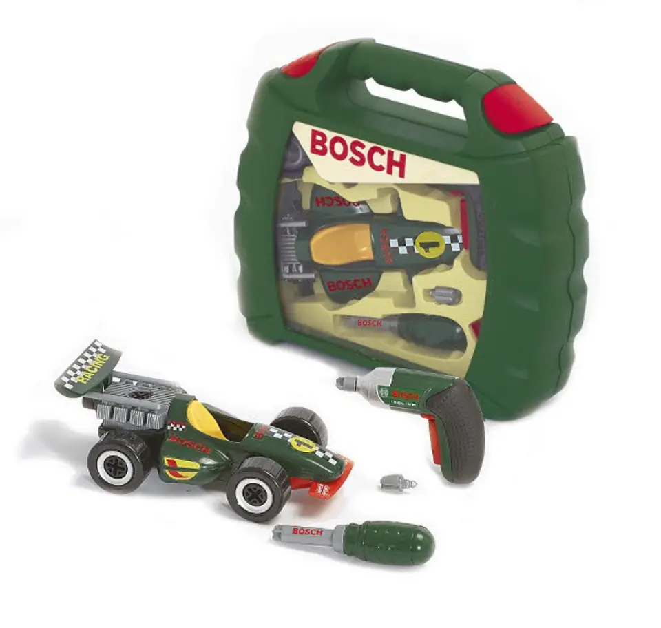 ⁨Bosch suitcase with a car and a drill⁩ at Wasserman.eu