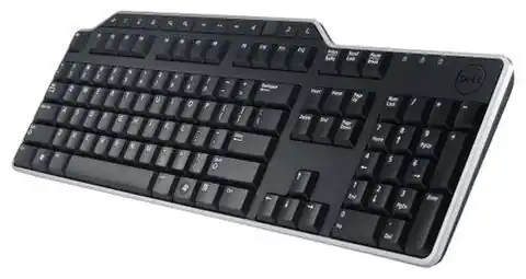 ⁨Dell KB-522 Multimedialna, przewodowa, układ klawiatury PL, Hi-Speed USB 2.0, czarna, angielska, klawiatura numeryczna⁩ w sklepie Wasserman.eu