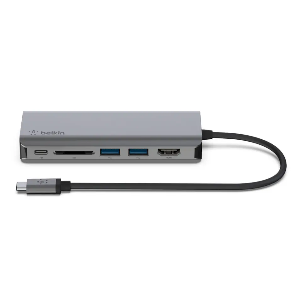 ⁨Belkin USB-C 6-in-1 Multiport Adapter AVC008btSGY⁩ w sklepie Wasserman.eu