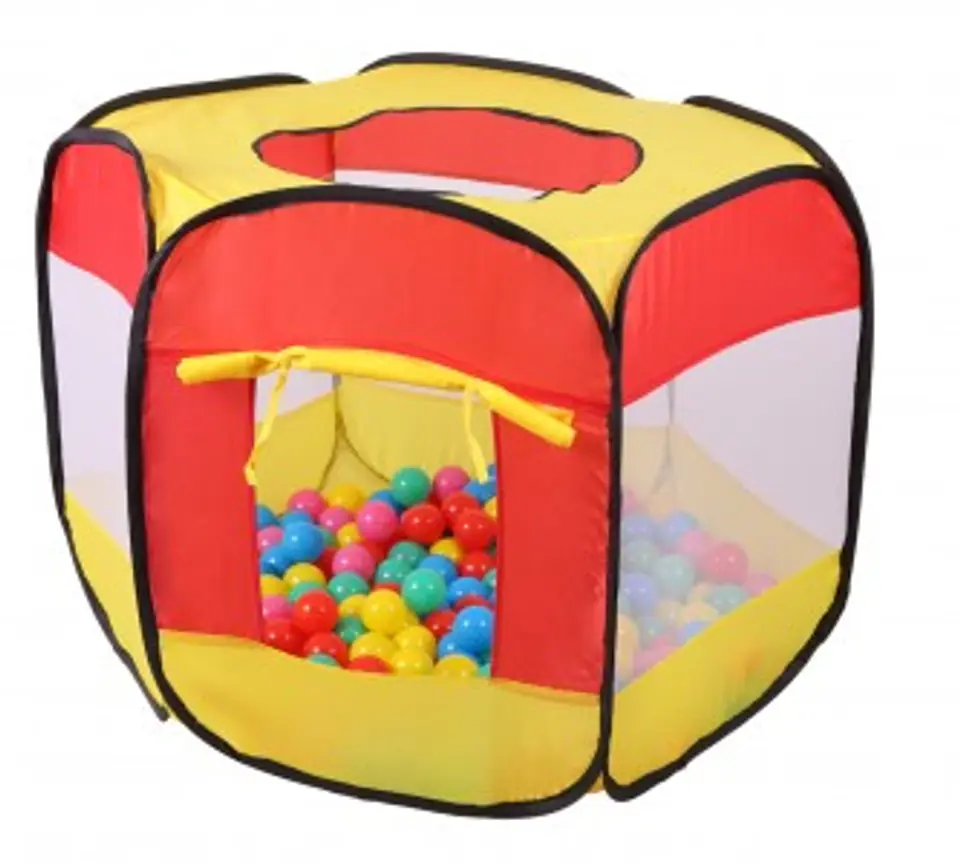 ⁨Tent tent dry pool +100 balls⁩ at Wasserman.eu