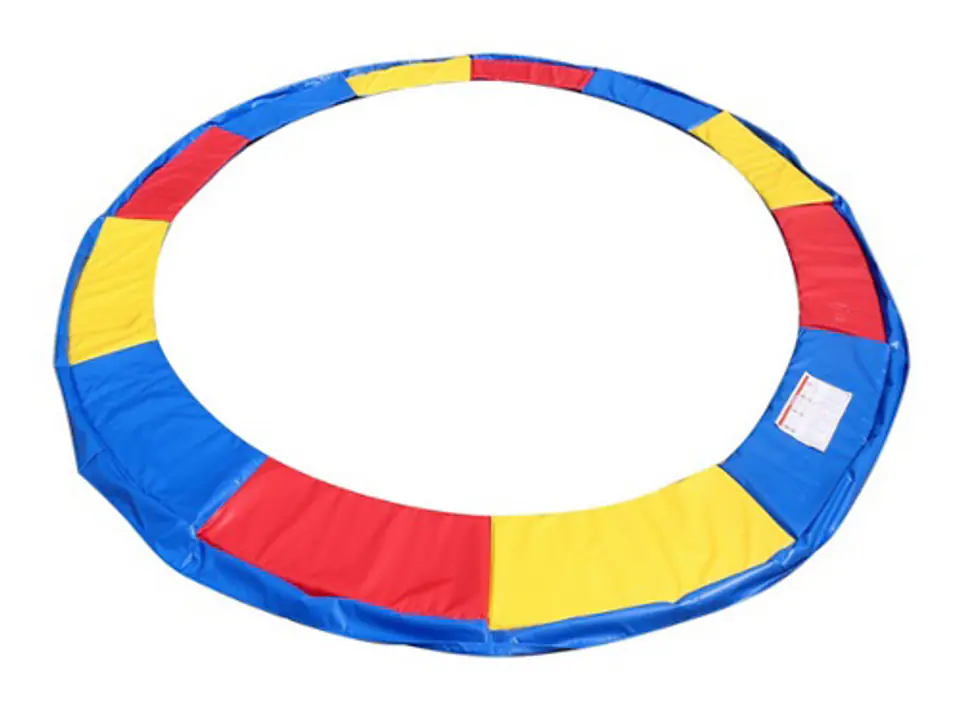 ⁨Osłona sprężyn do trampoliny 8 ft miękka mata zabezpieczająca kolorowa 244-250 cm⁩ w sklepie Wasserman.eu