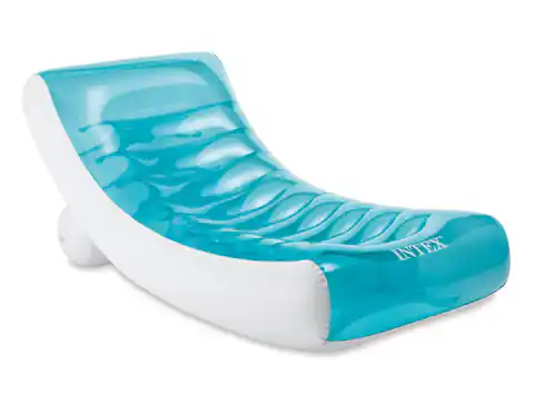 ⁨Fotel plażowy materac dmuchany leżak na basen Intex 58856⁩ w sklepie Wasserman.eu