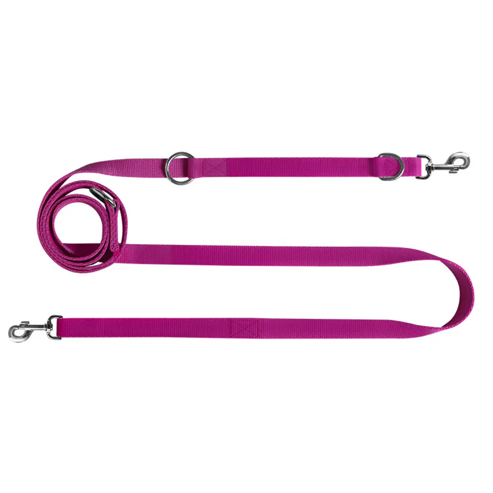 ⁨CHABA Adjustable leash smooth 16 - fuchsia⁩ at Wasserman.eu