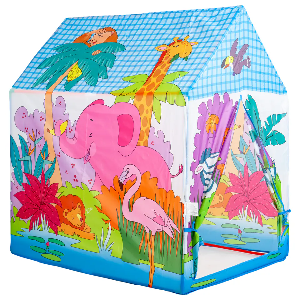 ⁨Tent tent children's cottage zoo IPLAY⁩ at Wasserman.eu