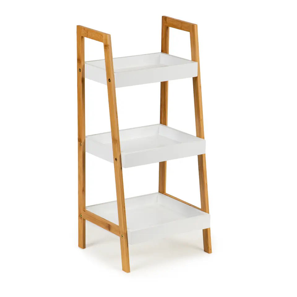 ⁨Bookcase cabinet shelf table night bamboo⁩ at Wasserman.eu